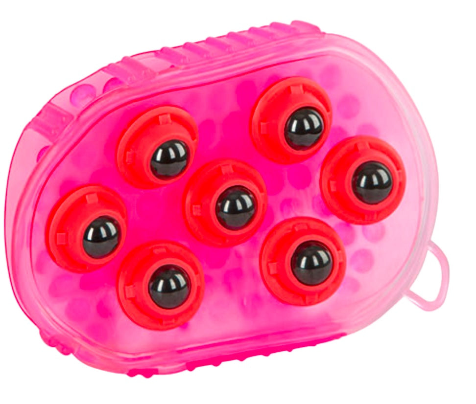 Borste magnetisk massage rosa