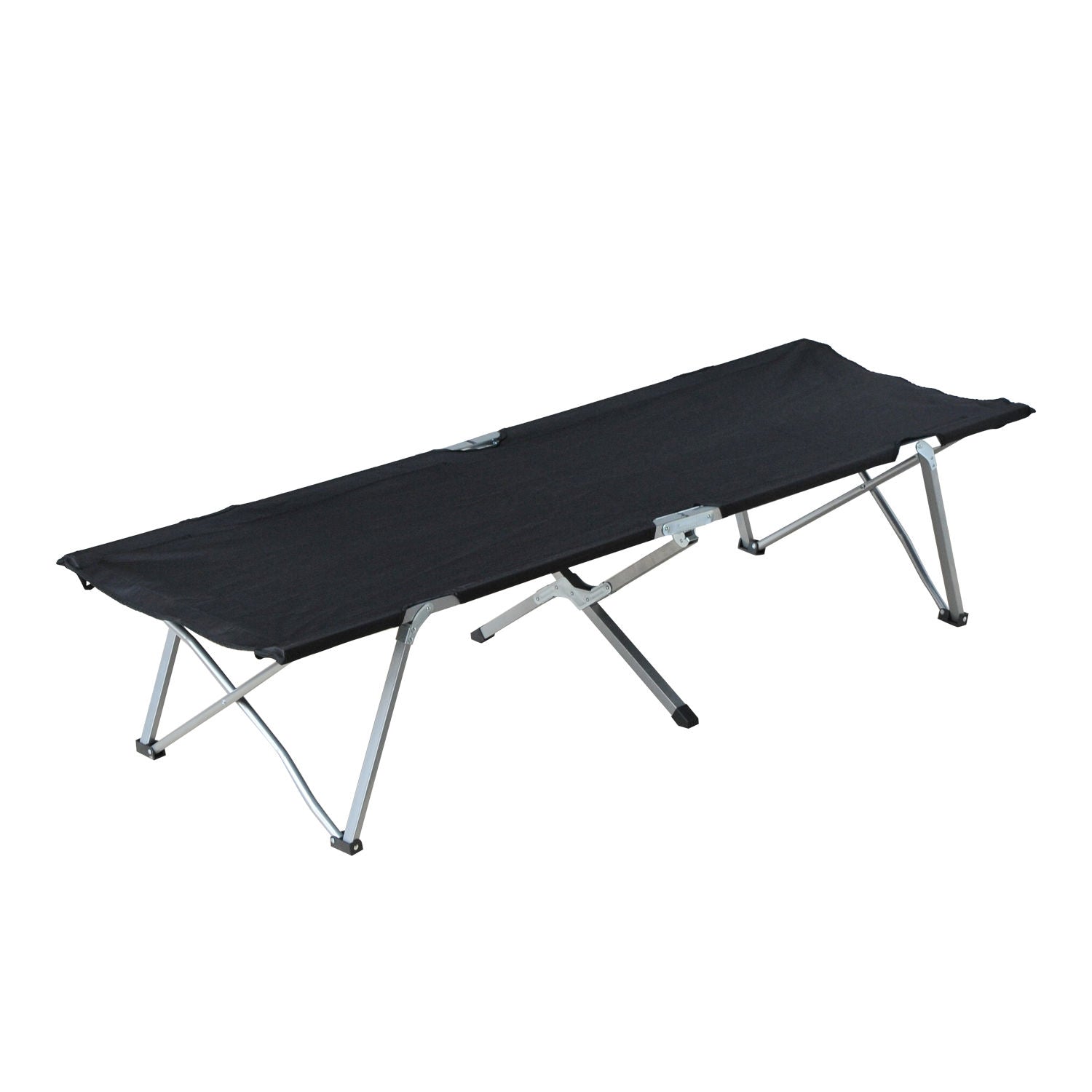 Campingsäng med bärväska – Svart, bärbar design