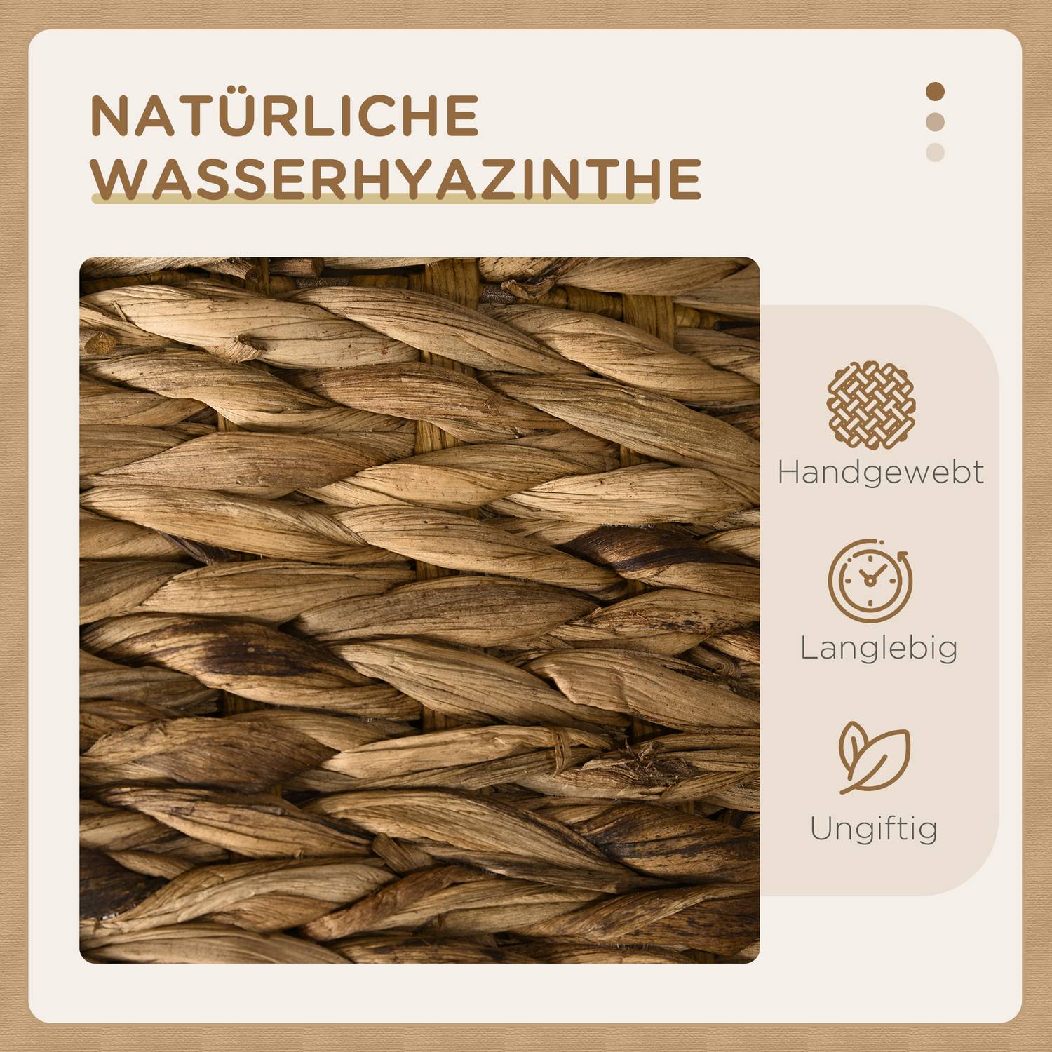 Cat Tower med 3 nivåer, dämpad, 73 cm – Vattenhyacint