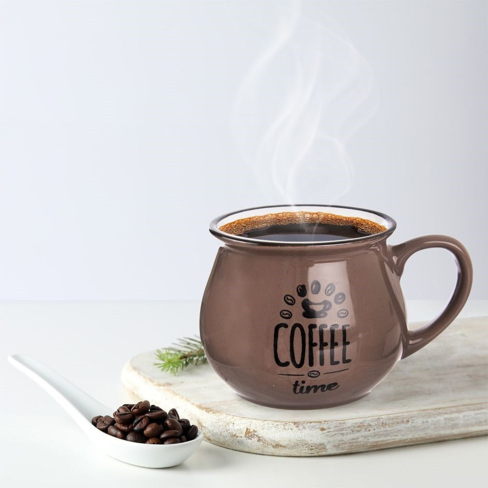 Ceramikkopp i Brun: Perfekt för Din Favoritkaffe