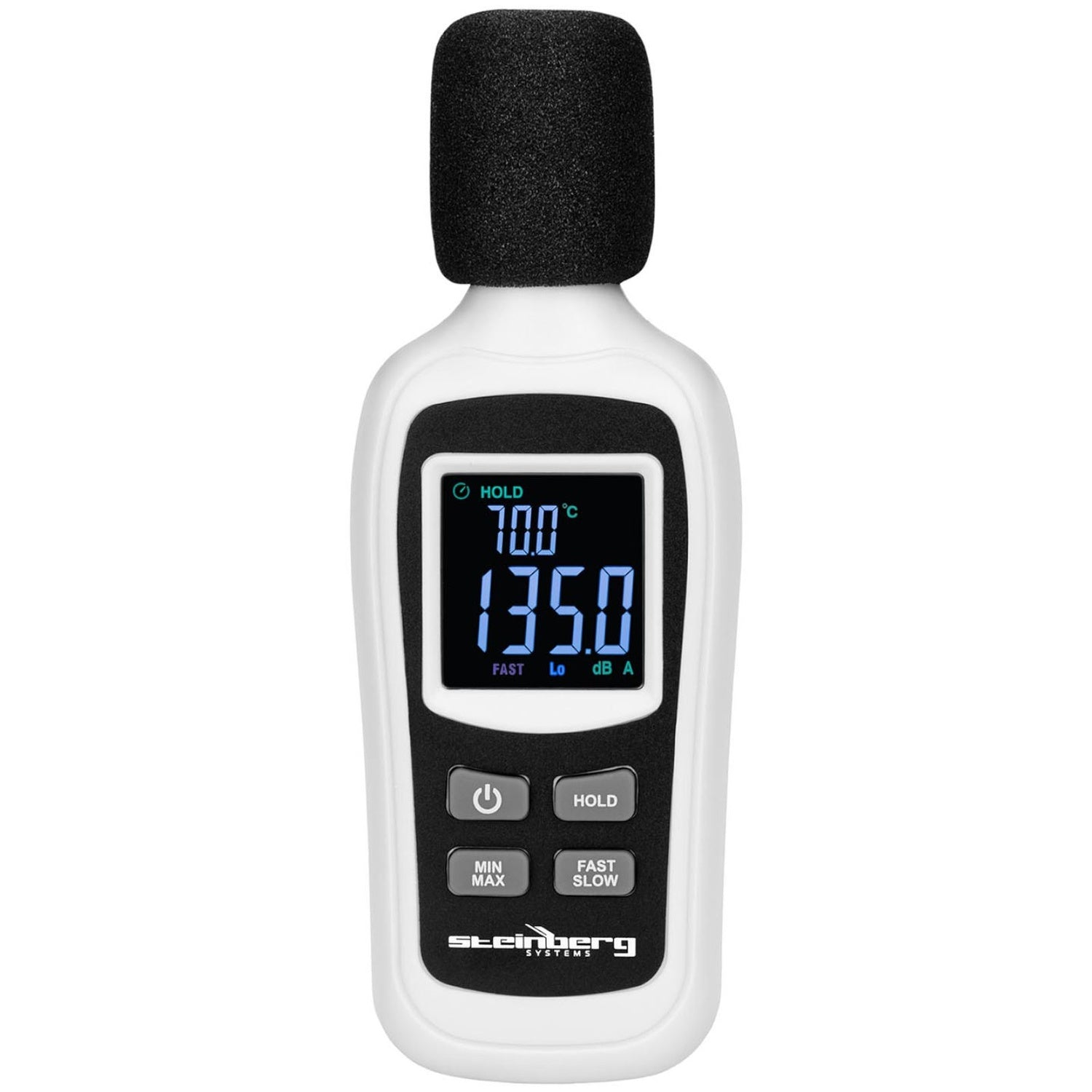 Digital ljudintensitetsmätare decibelmätare 35-135 dB