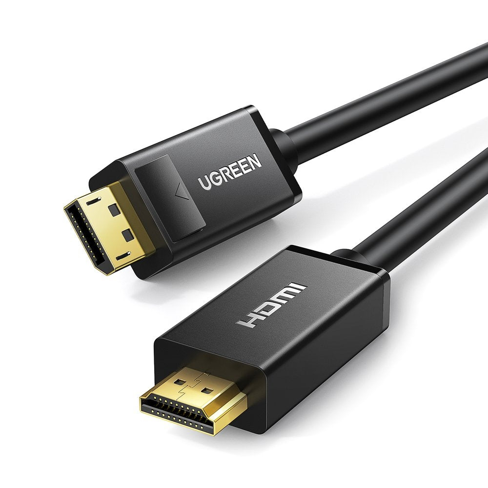 DisplayPort - HDMI 4K HDR 3D-kabel, 3 m, svart