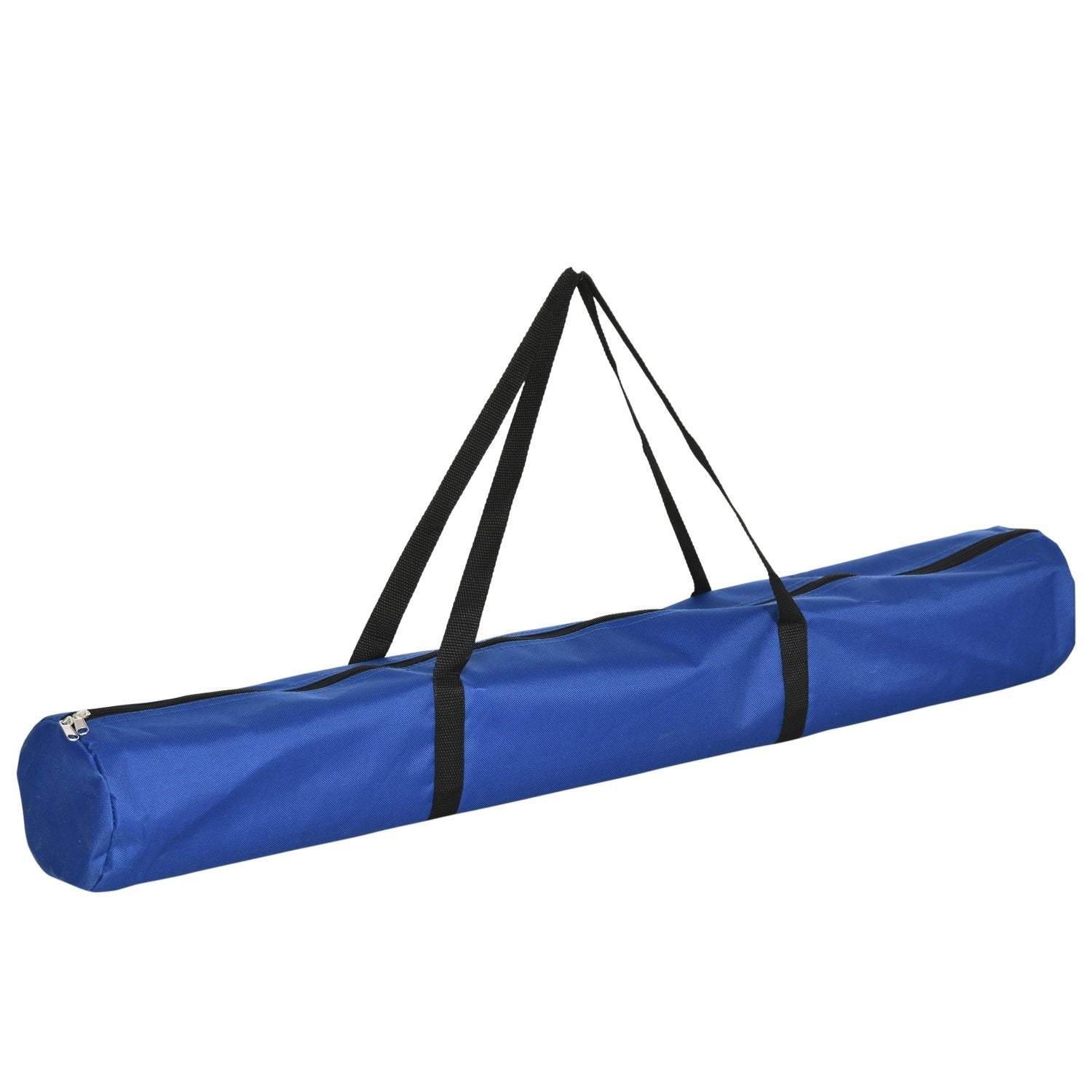 Hundslalomstänger Agilityträning För Husdjur Hundträningsset Inklusive 600D Väska Polyester Plast Vit + Blå 305 X 60 X 94 Cm