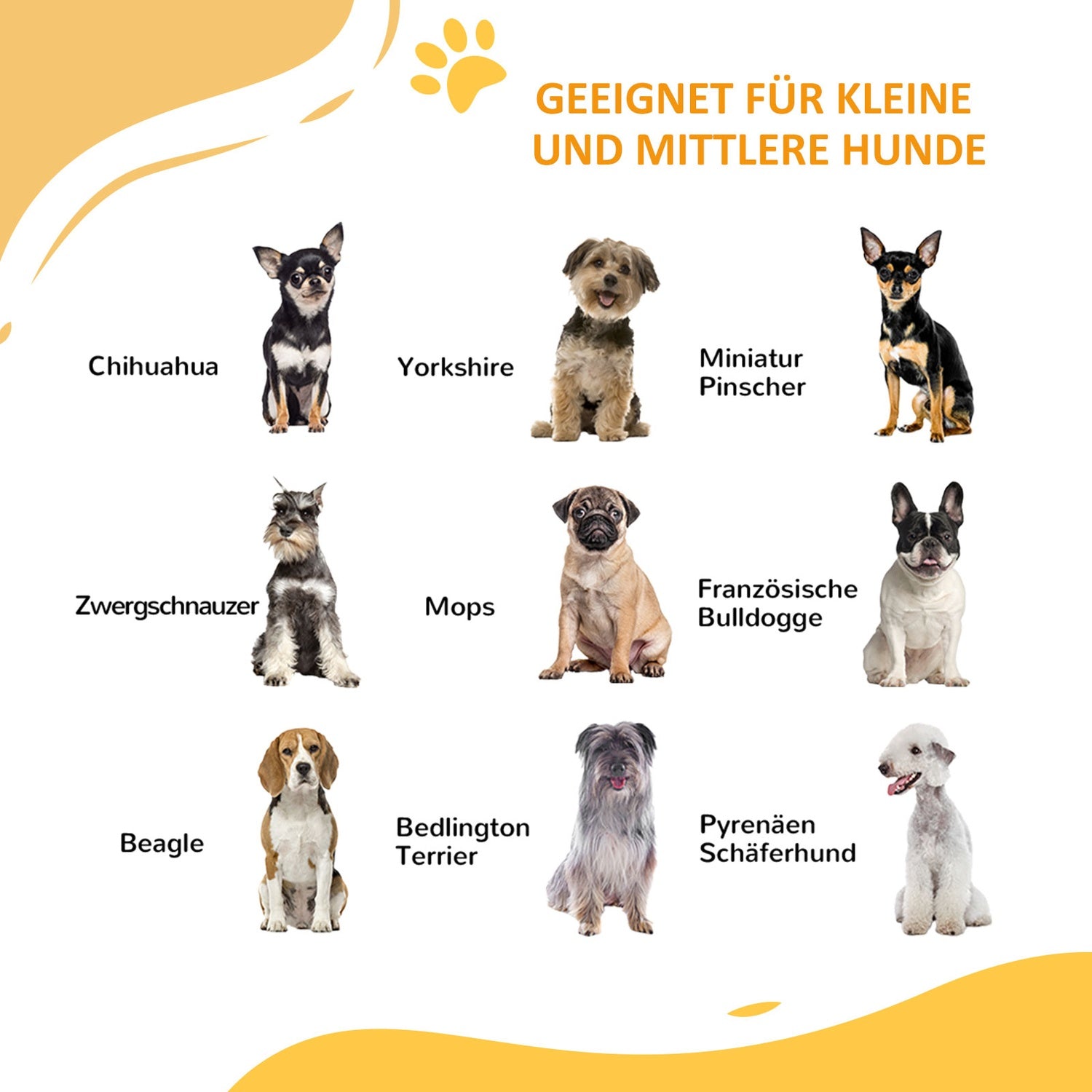 Dog Gate Barriär, Auto-Close, 74-100 Cm, Ingen borrinstallation