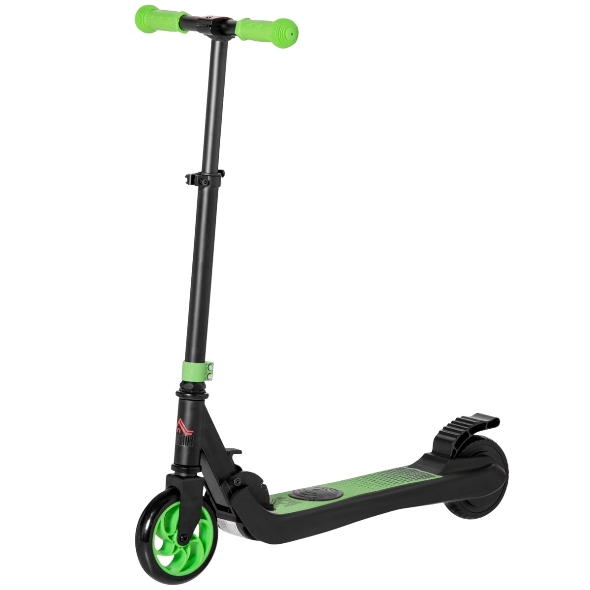E-Scooter elektrická koloběžka s motorem 120W, dojezd 6 km, max. 8 km/h, elektrická koloběžka od 6 let, zelená+bílá