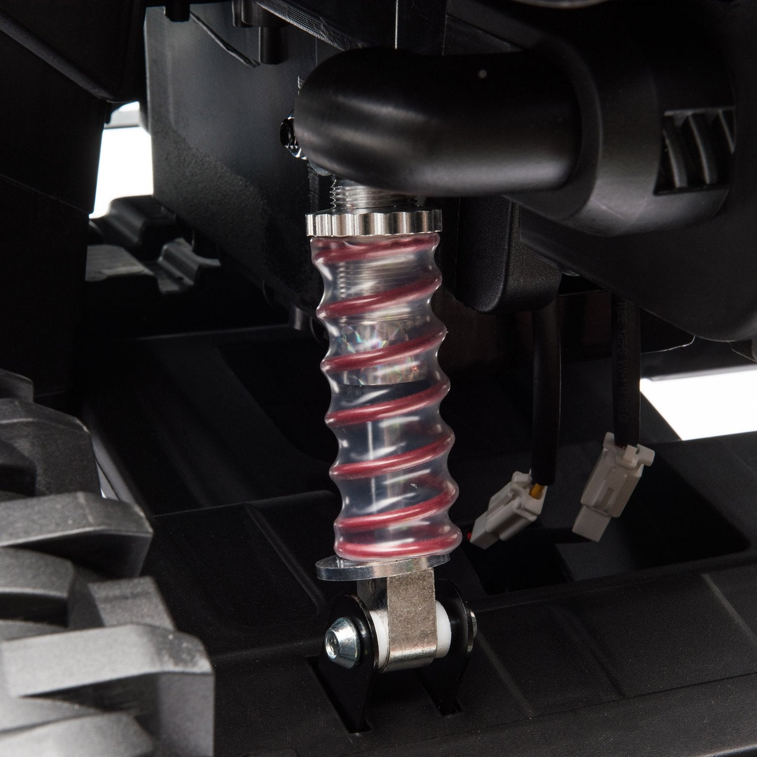 Electric Kids Quad 12V, Strålkastare, USB & MP3, Röd