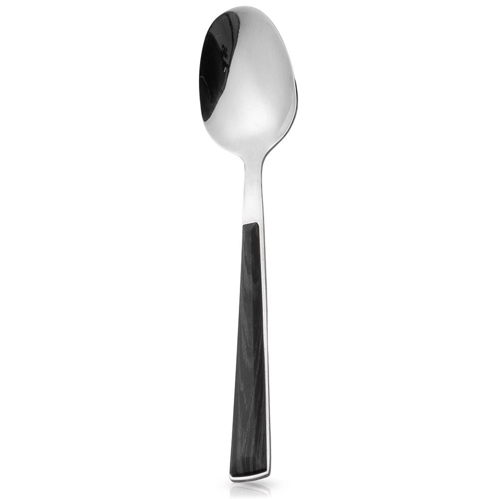 Elegant 18 cm te-sked i rostfritt stål