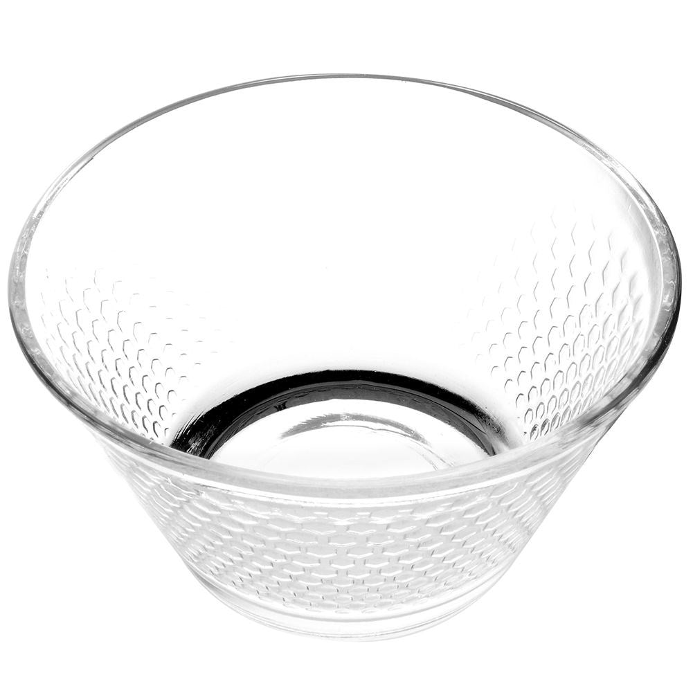 Elegant glasskål set för sallad, snacks, dessert - tål maskindisk