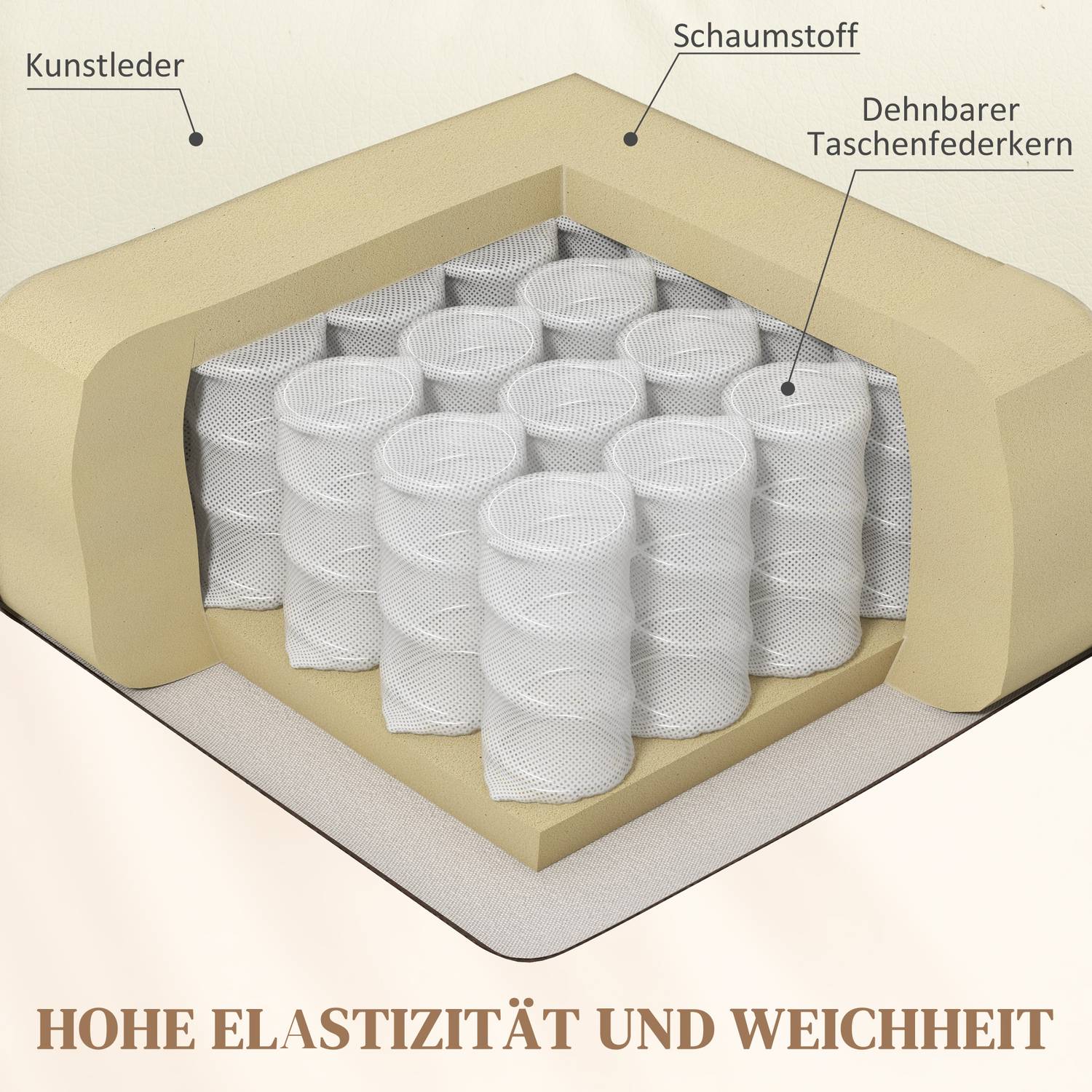 Elektrisk liggande massagestol med rocker & fjärrkontroll