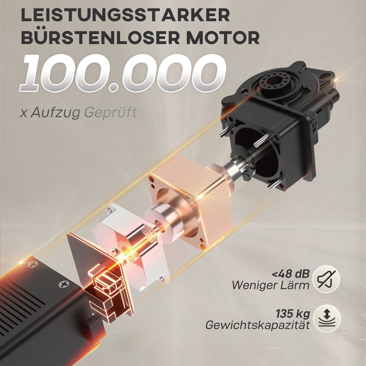 Elektrisk vilstol med tyst minnesfunktion, Cream Velvet