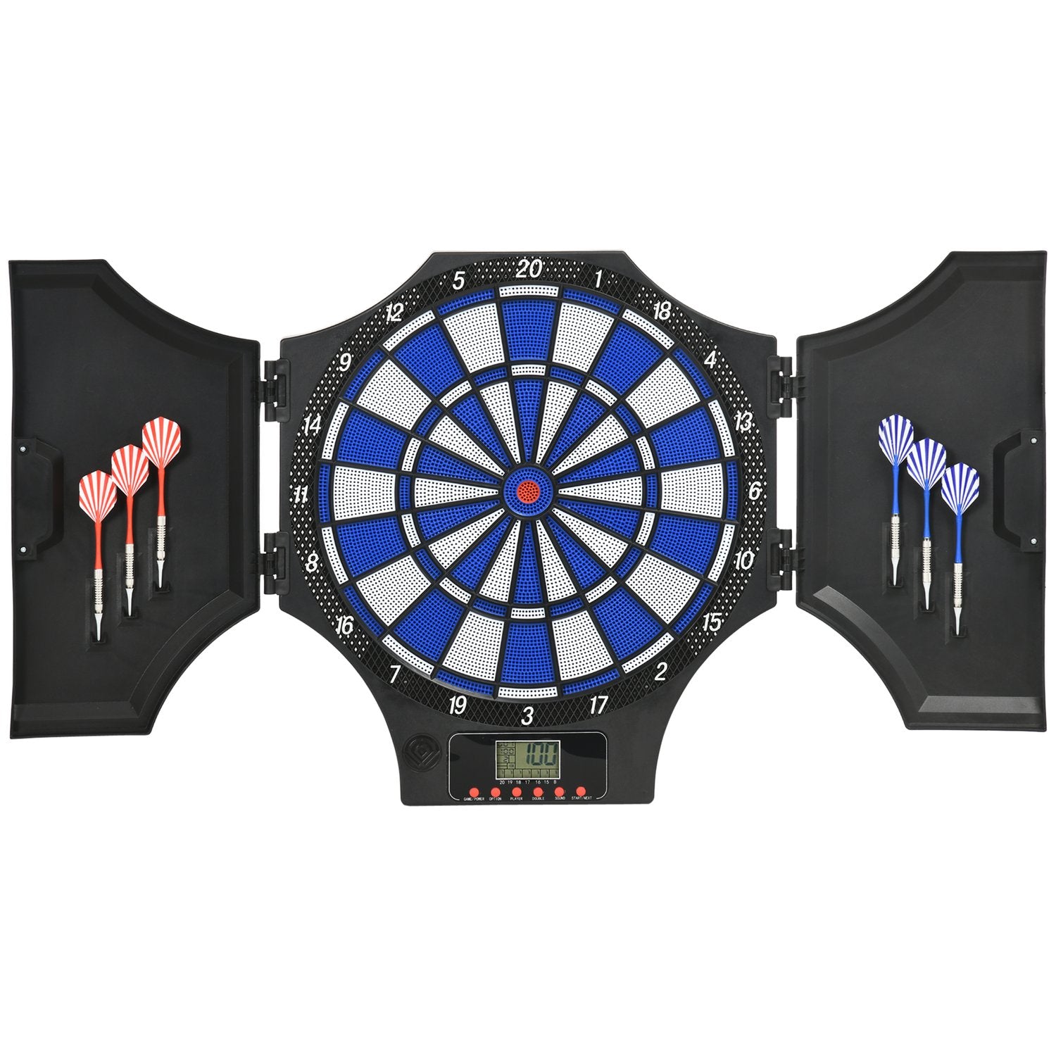 Elektronisk darttavla med 12 pilar, LCD-skärm, 8 spelare