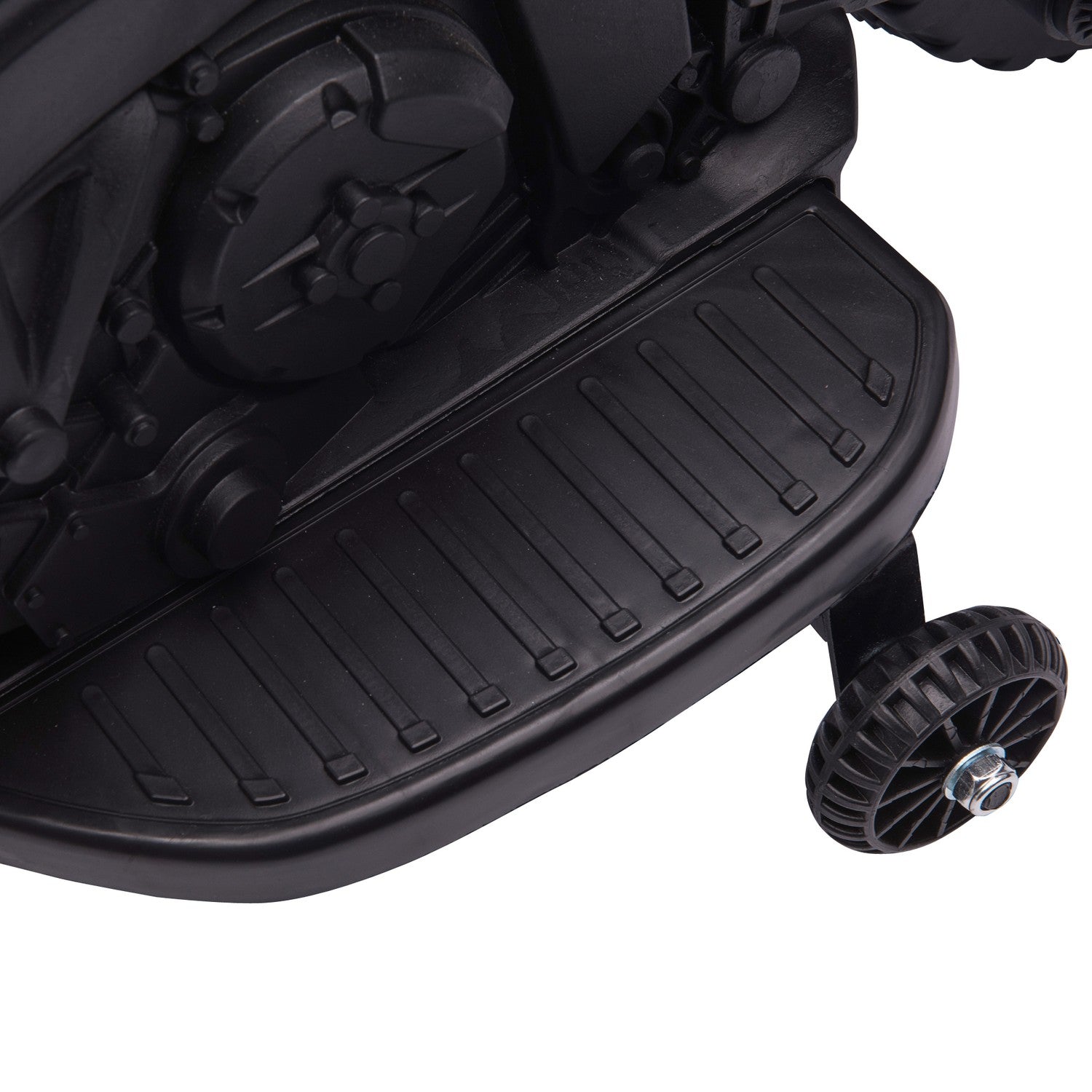 Elmotorcykel för barn 6V, LED-lampor, Svart/Vit