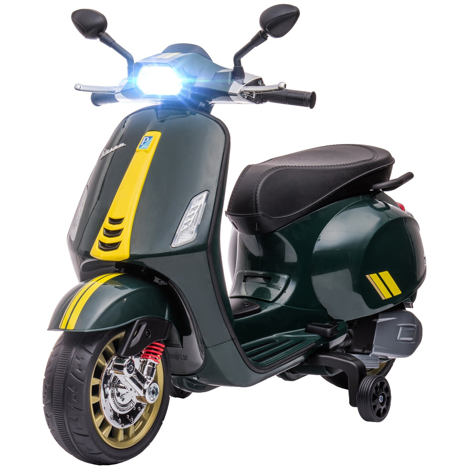 Elmotorcykel för barn med MP3, LED, 3-6 år