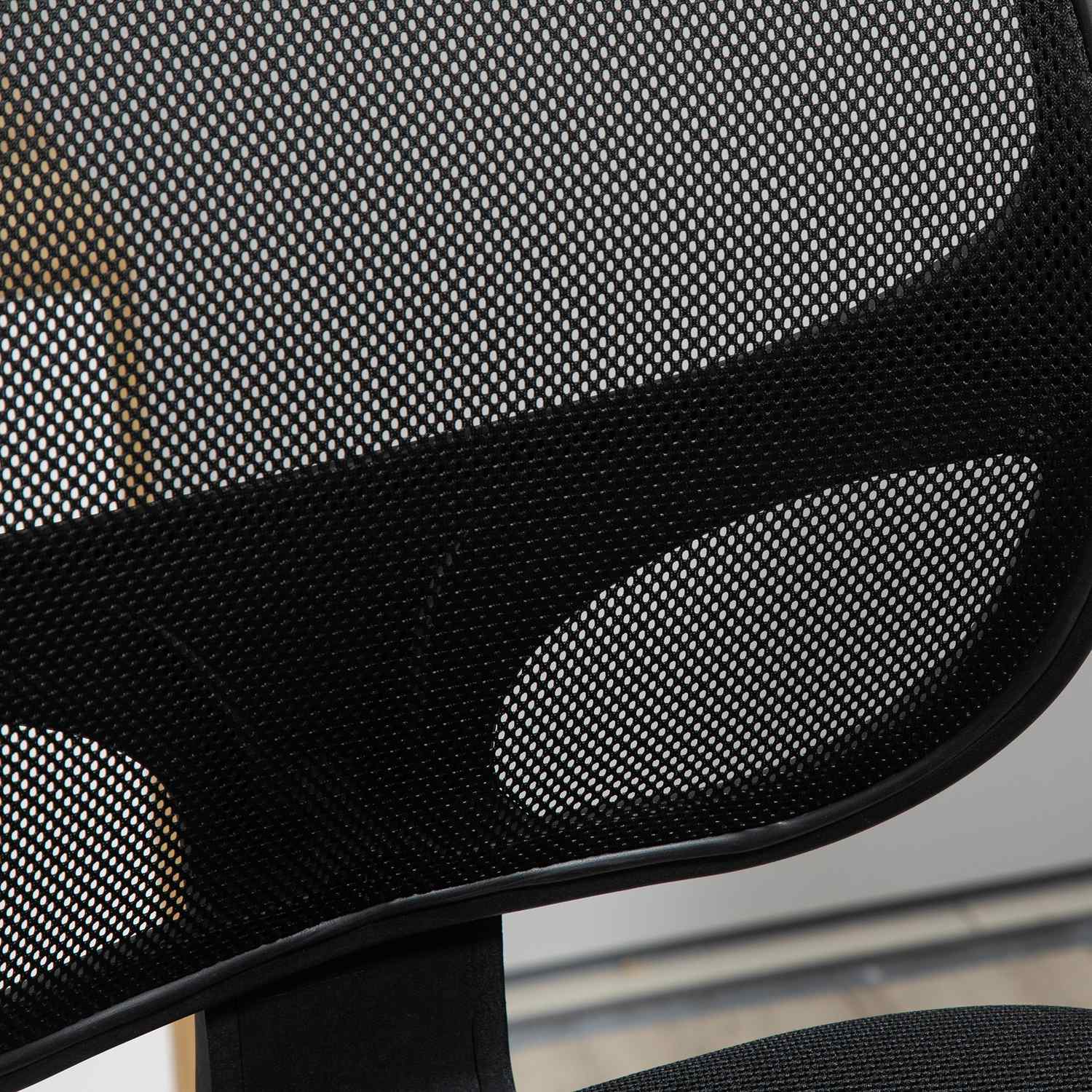Ergonomisk vridbar kontorsstol med justerbar fotring