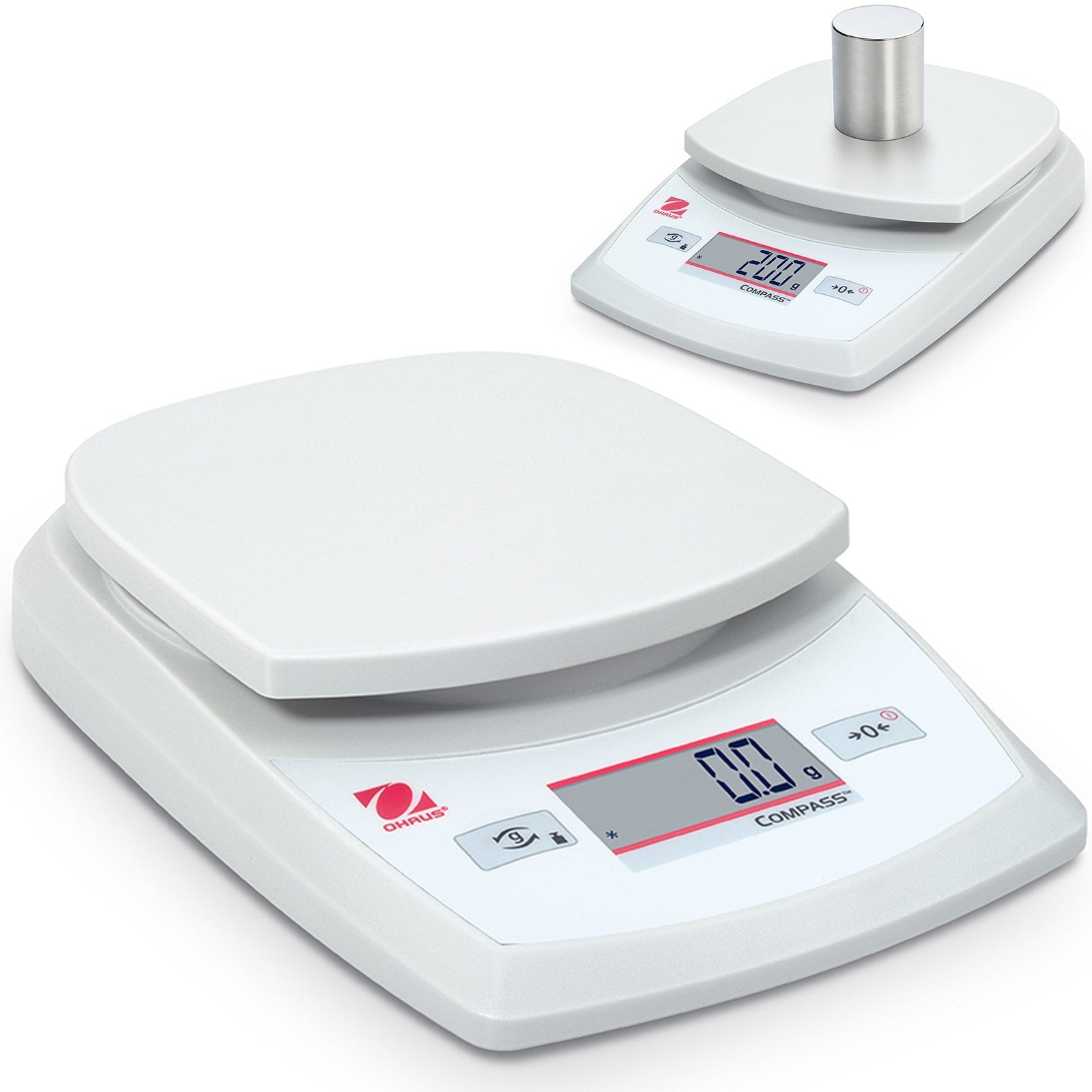 Exakt kompakt laboratorieteknisk skala COMPASS CR 220g / 0,1g - OHAUS CR221