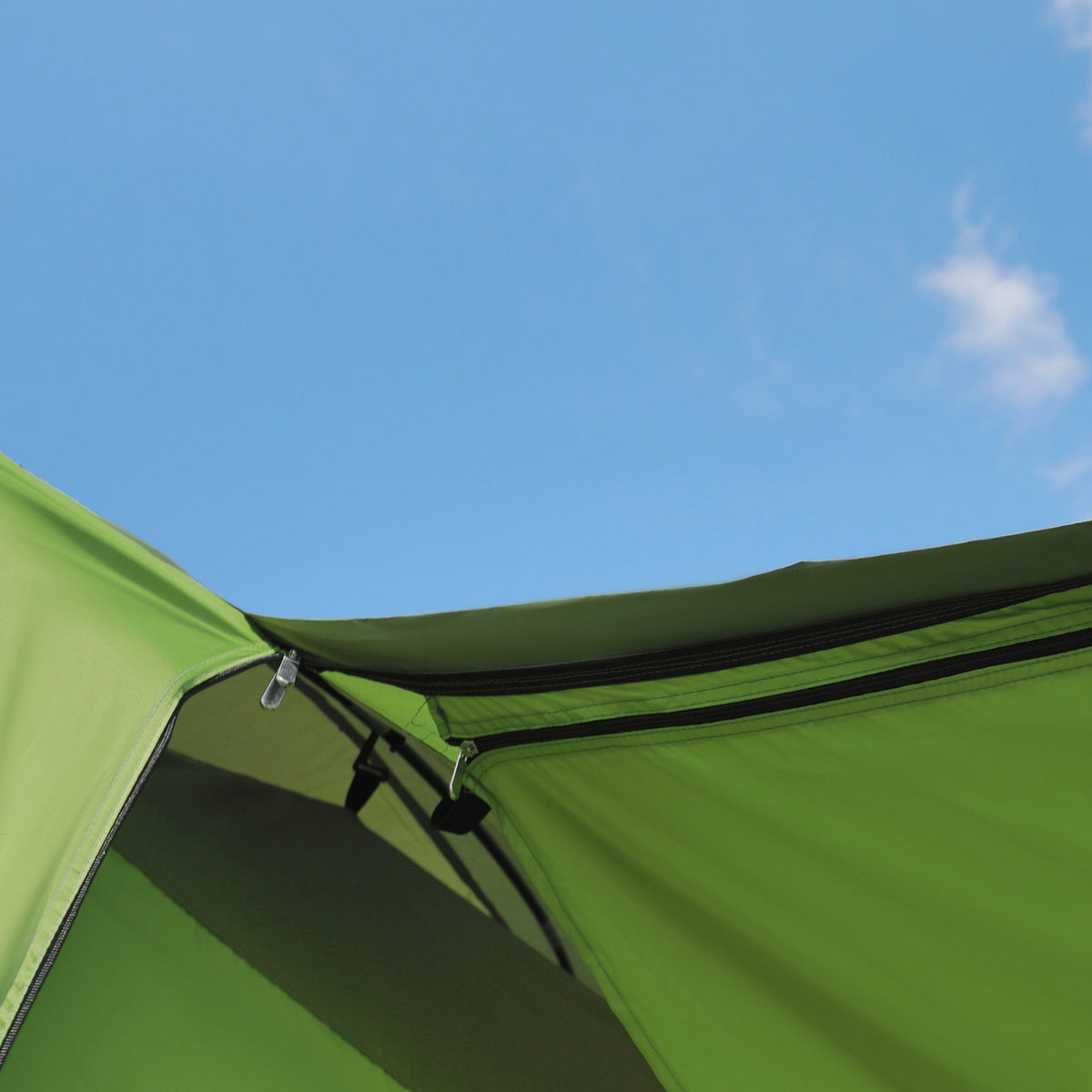 Gezinscampingtent met koepel, 4-8 personen, 2 slaapcabines