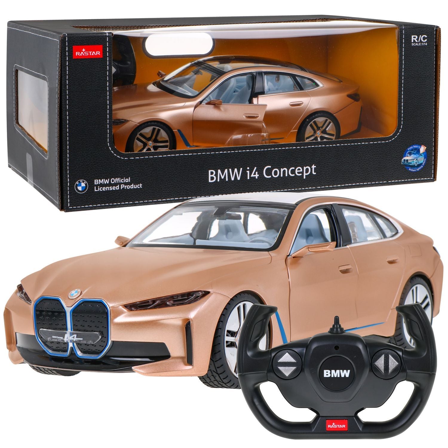 Fjärrkontroll BMW I4 Concept Car 1:14 Skala R/C