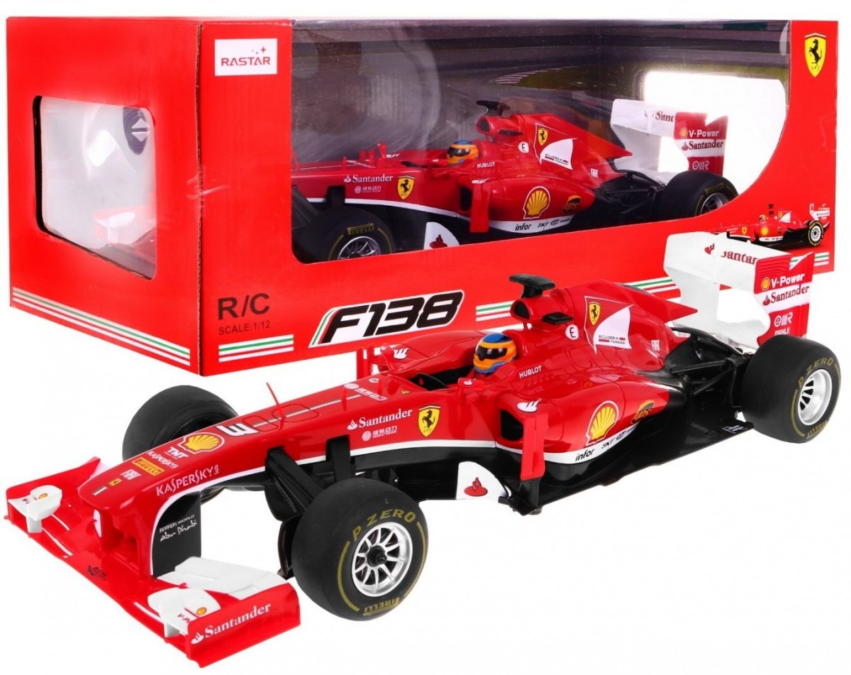 Fjärrkontroll Ferrari F1 F138 1:12 Skala R/C Bil