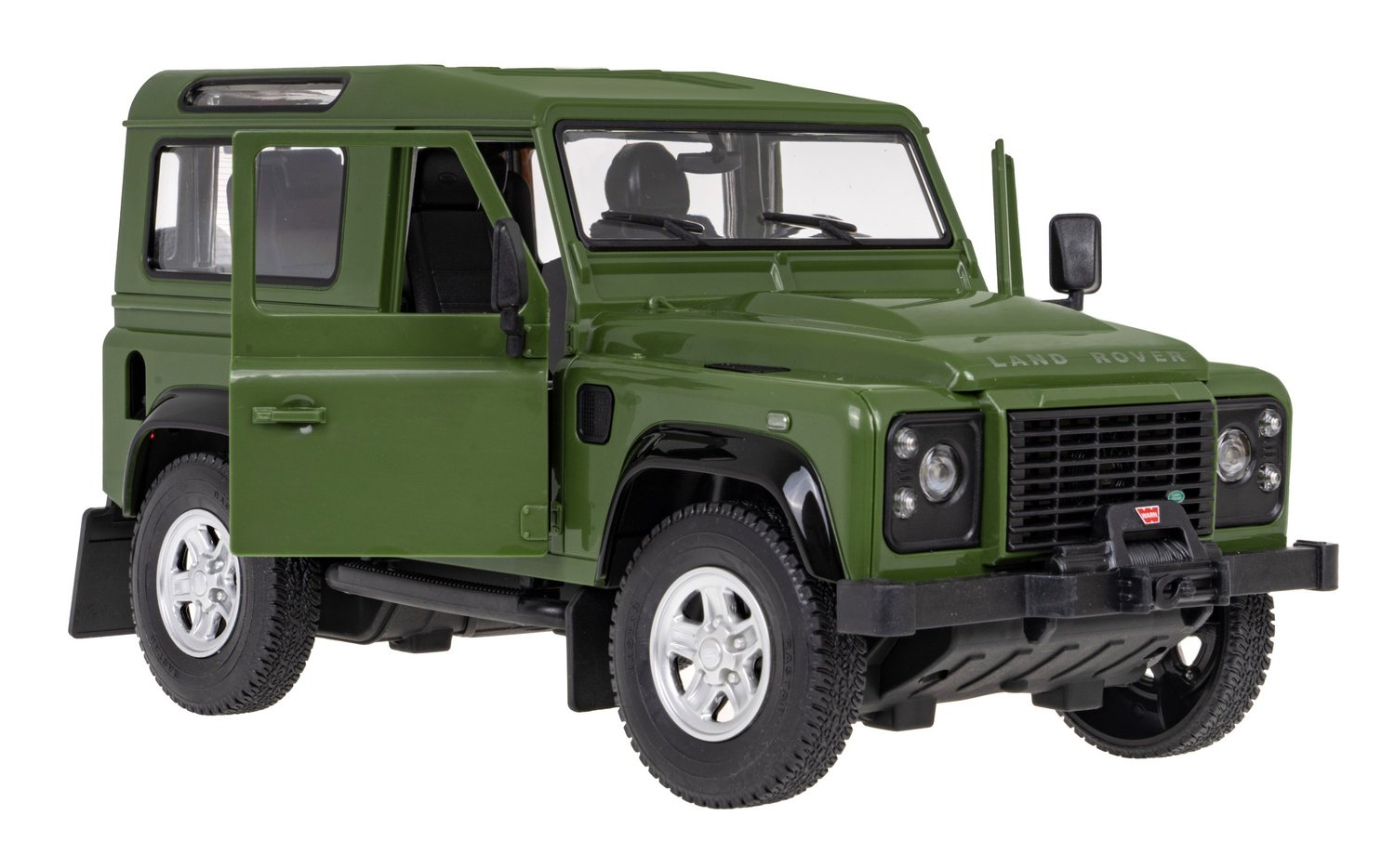 Fjärrkontroll Land Rover Defender 1:14 med LED-lampor