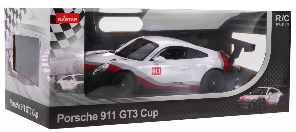 Fjärrkontroll Porsche 911 GT3 CUP Skalmodell 1:14