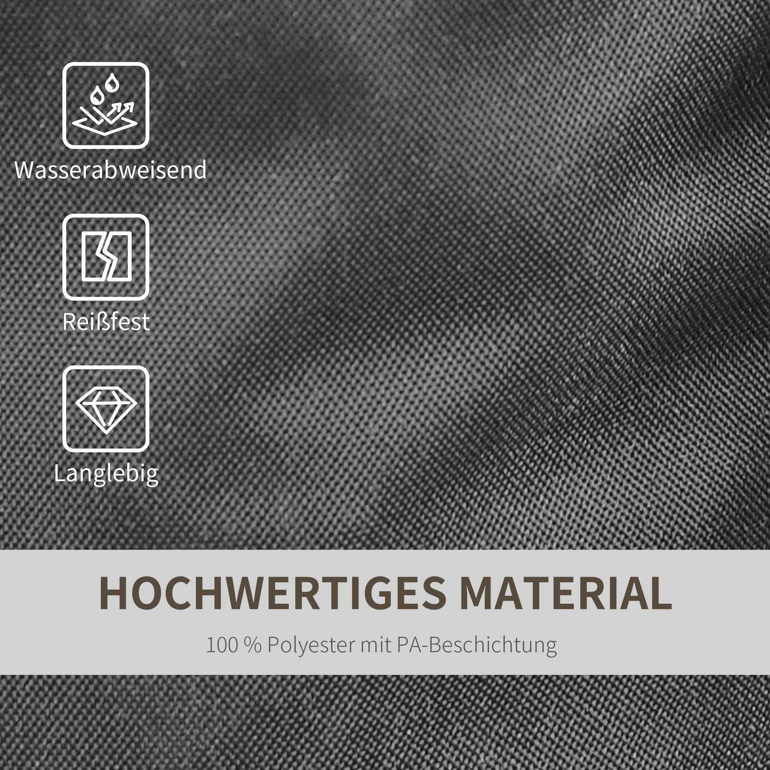 Fällbara Gazebo Pavilion Stativ Set om 4 – Robust Svart