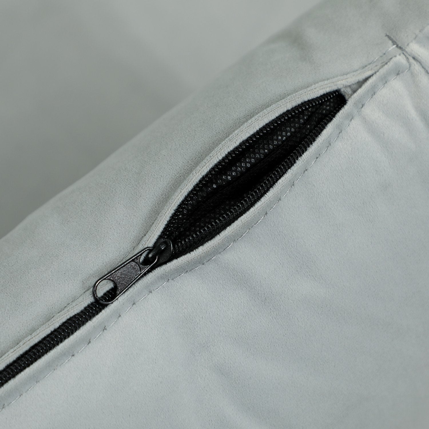 Fällbar sammetsstolsäng, justerbar, 250 kg kapacitet, grå