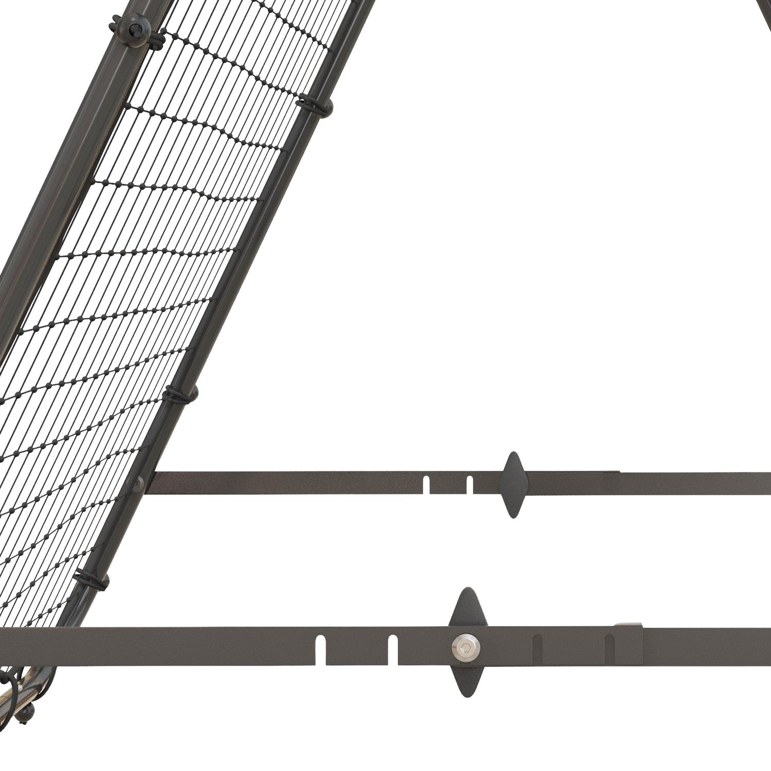 Football Rebounder Net – Dubbelsidigt, justerbart stål