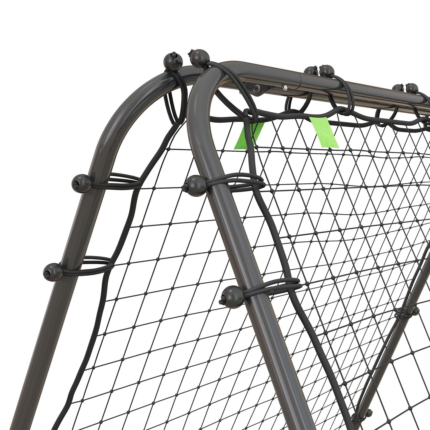 Football Rebounder Net – Dubbelsidigt, justerbart stål