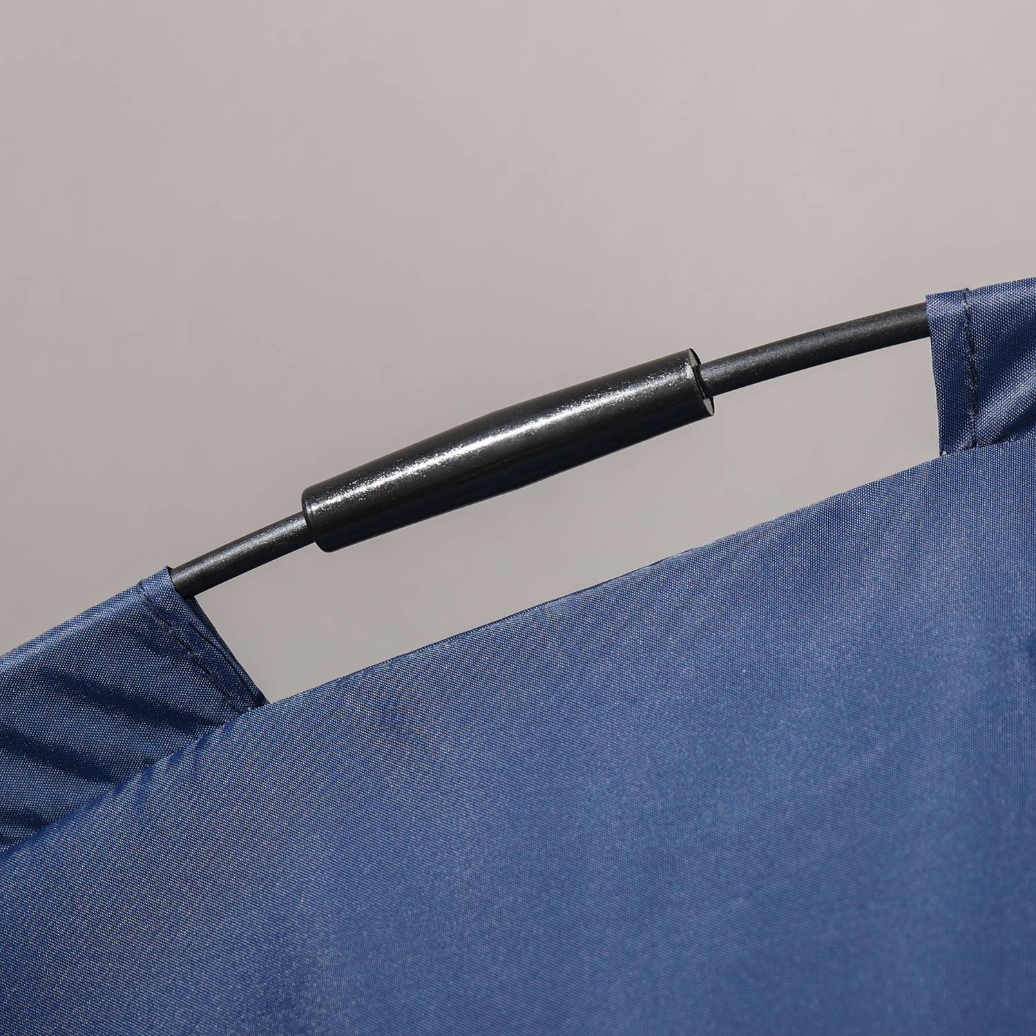 Förhöjd hundsäng utomhus, UV-skydd, Mörkblå, 61x46x62cm