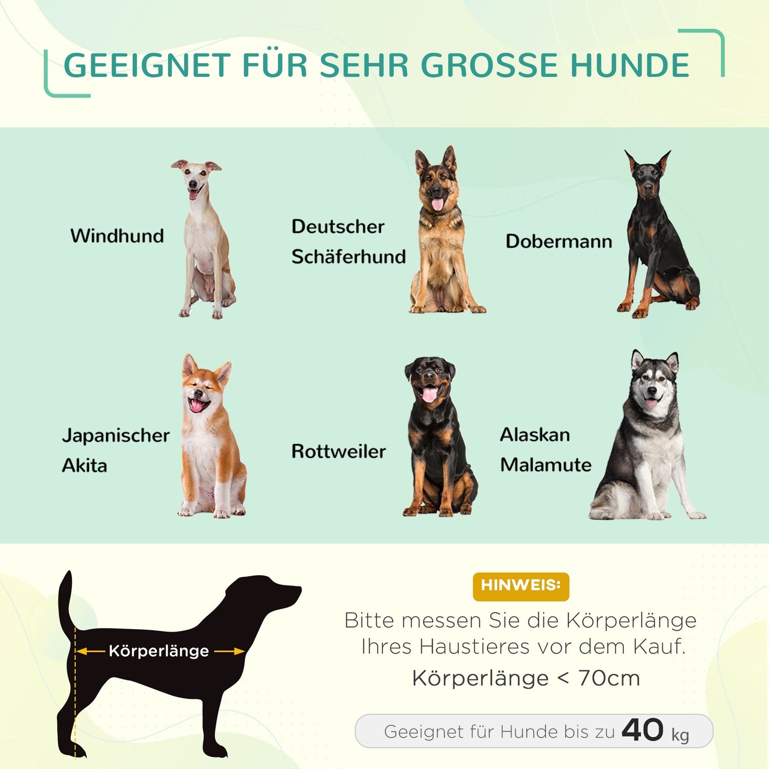 Förhöjd hundsäng utomhus med kapell, tyg som andas