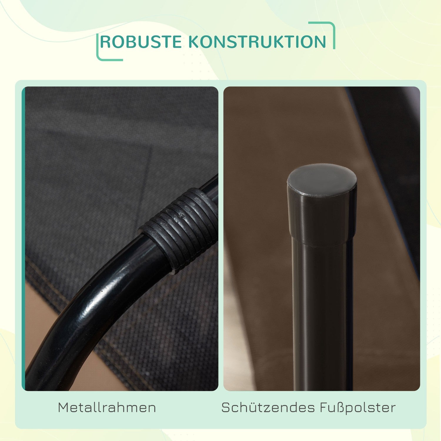 Förhöjd hundsäng utomhus med kapell, tyg som andas