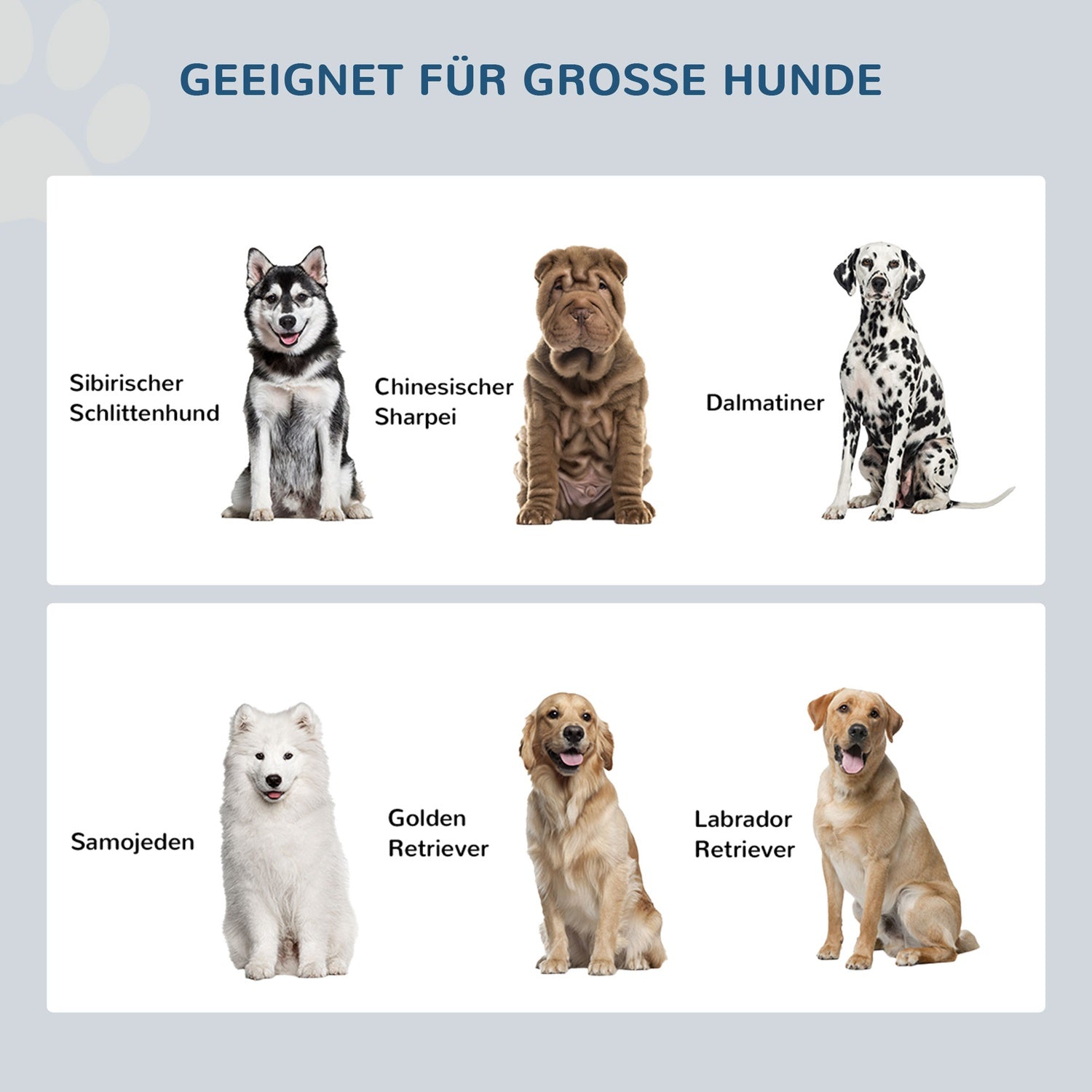 Förhöjt hundskålsställ med förvaring & 2 stålskålar