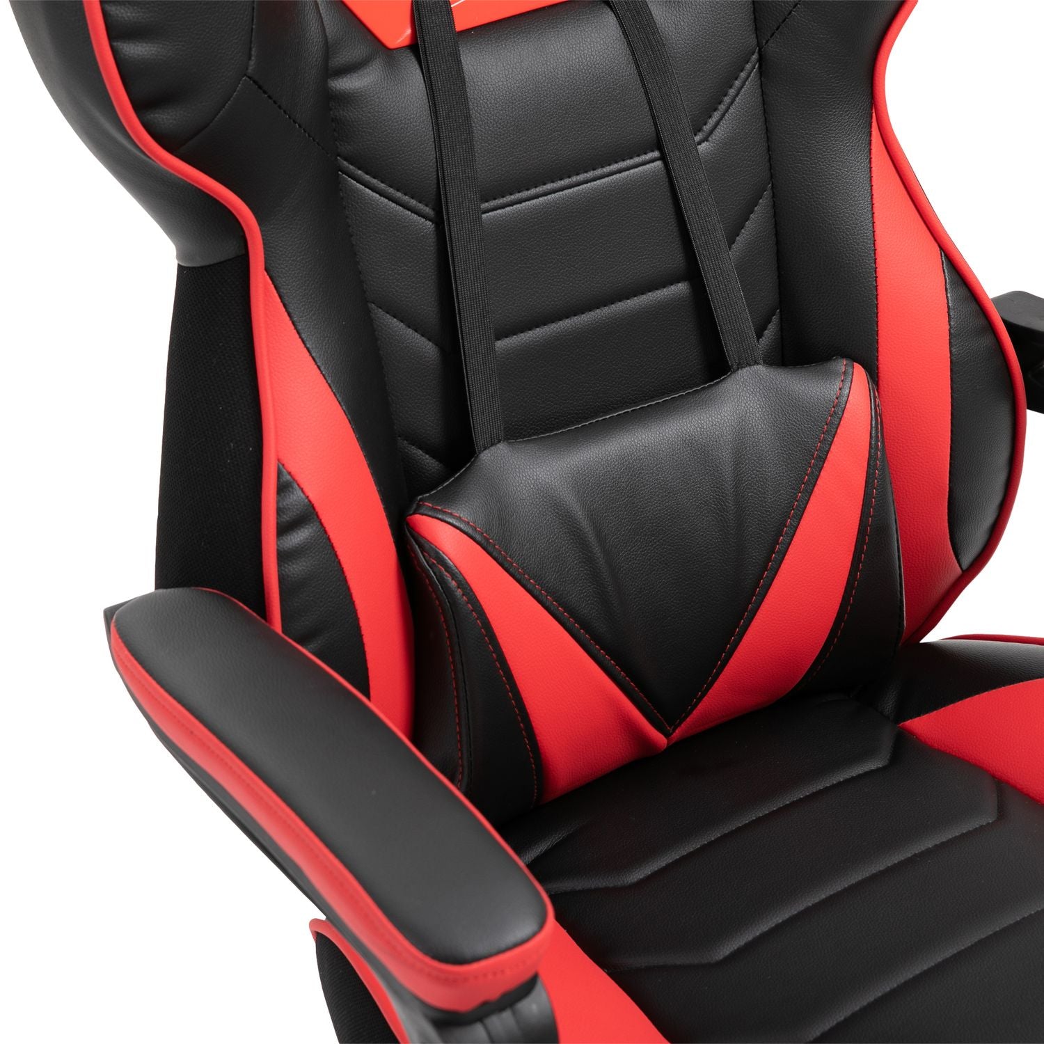 Gaming Kontorsstol med massage – justerbar, konstläder