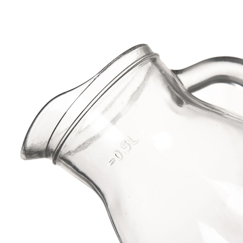 Glaskanna 500 ml med Pip och Mätgradering för Alla Drycker