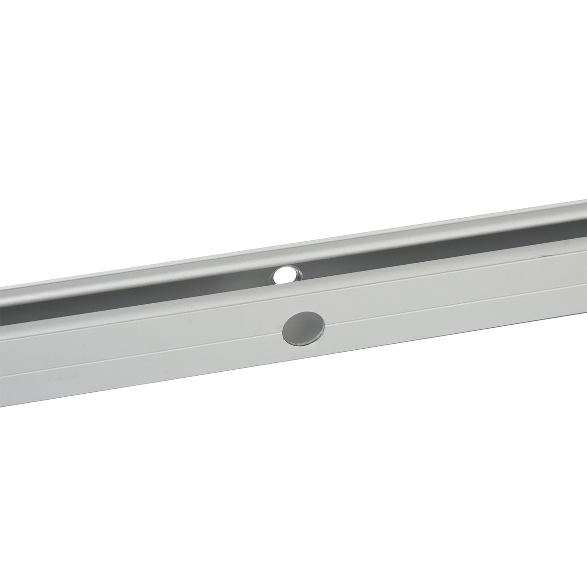 Glas skjutdörrsset med handtag, satinfinish, 2050x900mm