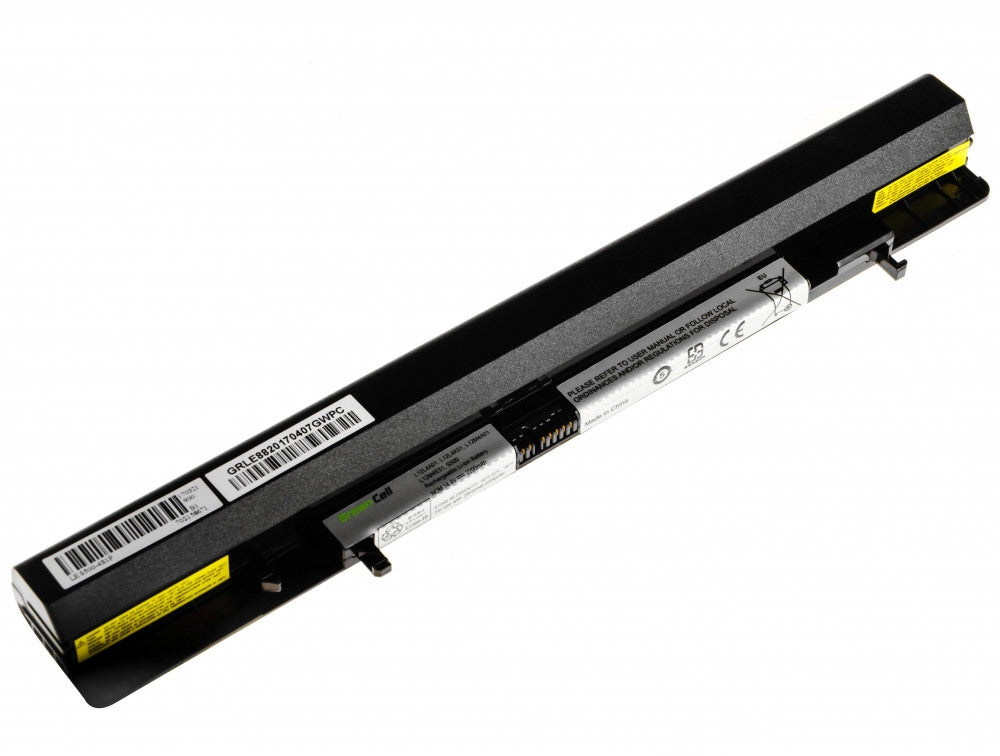 Green Cell Battery L12S4A01 för Lenovo IdeaPad S500 och andra. 2200mAh, 14,4V