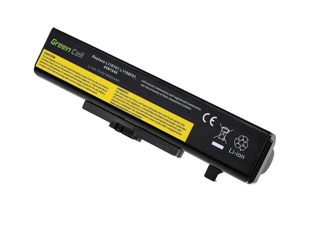 Green Cell Battery för Lenovo Y480, V480 etc. 6600mAh, 11,1V