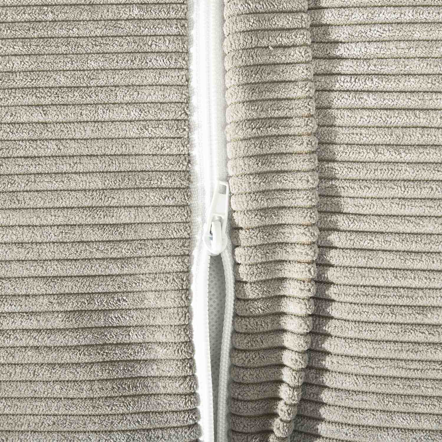 Grå sammetsbäddsoffa med justerbart ryggstöd, 141cm