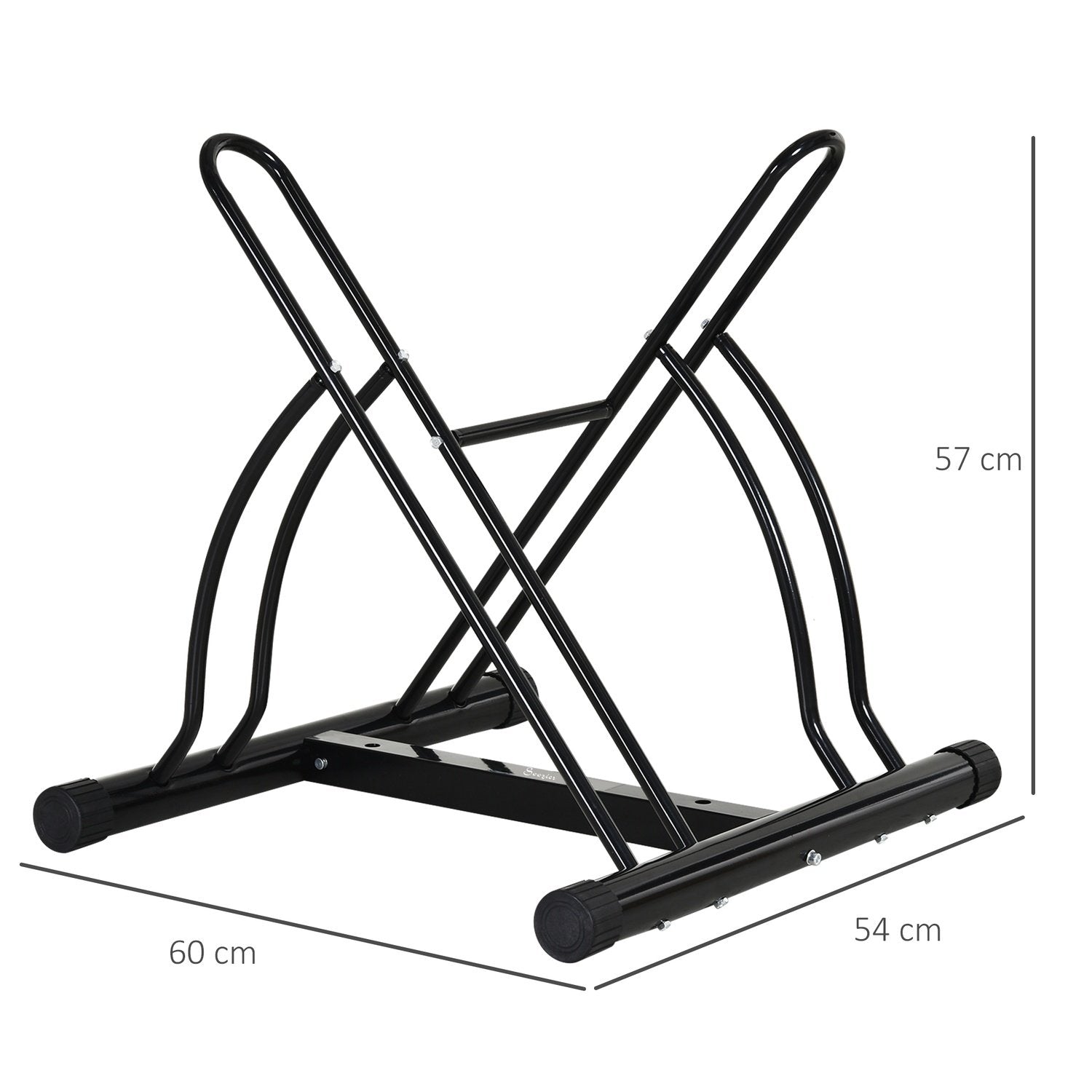 Cykelställ Monteringsställ, Cykeltillbehör, Metall, Svart, 60X54X57