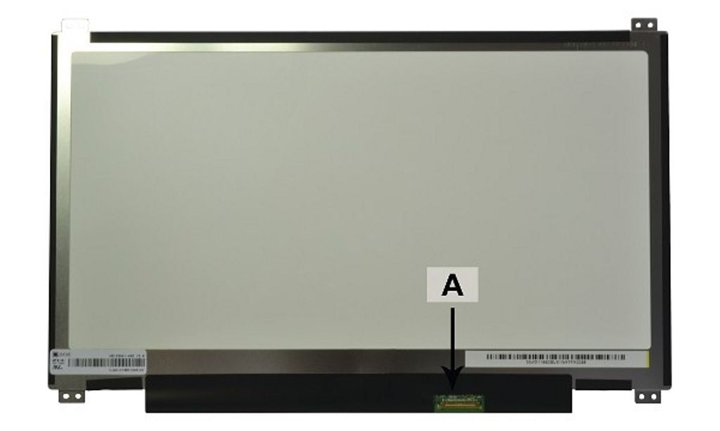 HP L01076-001 bärbar reservdel Display