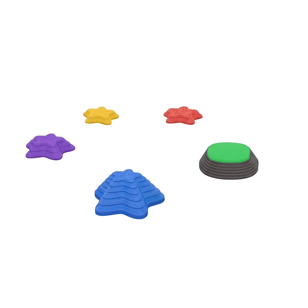 Halkfri staplingsstenar, balansspel för 80 kg användning