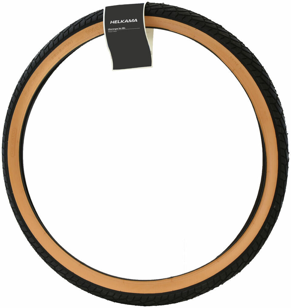 Helkama - Ring, 54-584, 27,5" (26 x 1 1/2 x 2"), svart/brun