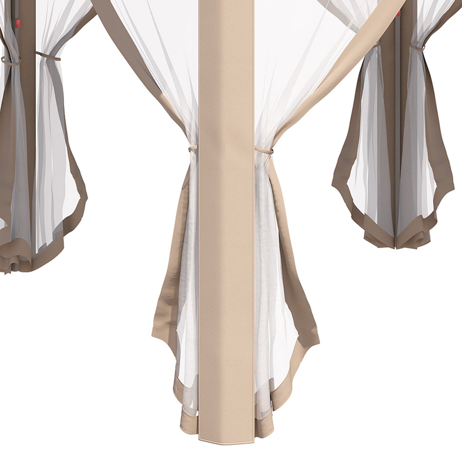 Hexagonal Pop-Up Garden Gazebo 4x4M med bärväska