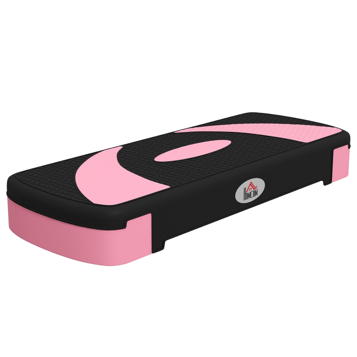 Höjdjusterbar Aerobic Stepper, 3 nivåer, 150 kg Kapacitet