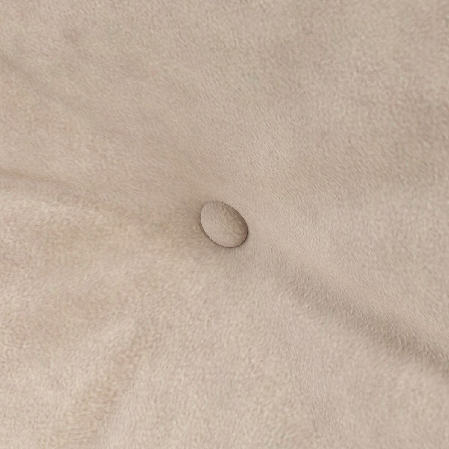 Hopfällbar bäddsoffa i sammetslook, justerbar, beige, 102x73x81 cm