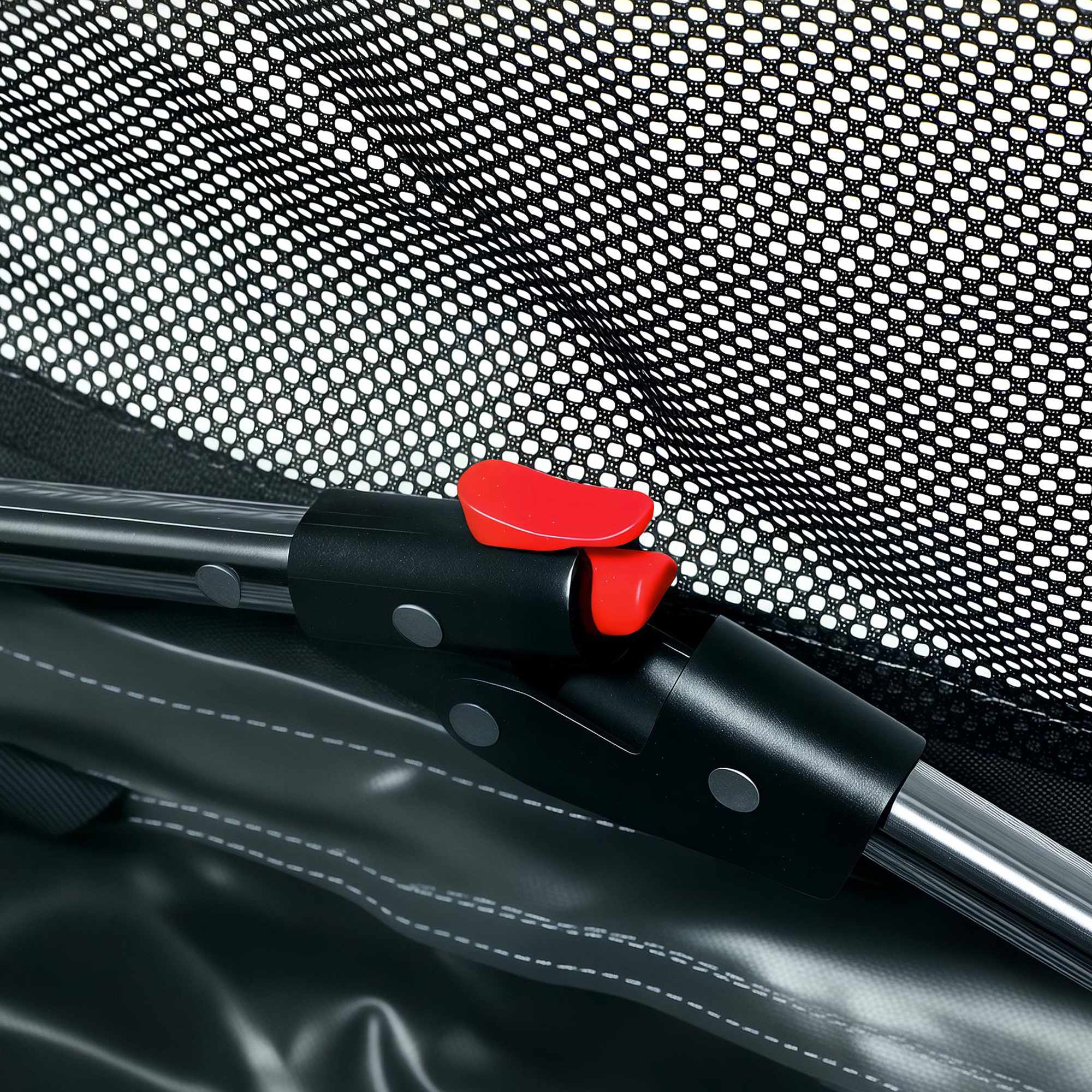 Hopfällbar djurbur, 600D-tyg, 90x64x64 cm, grön