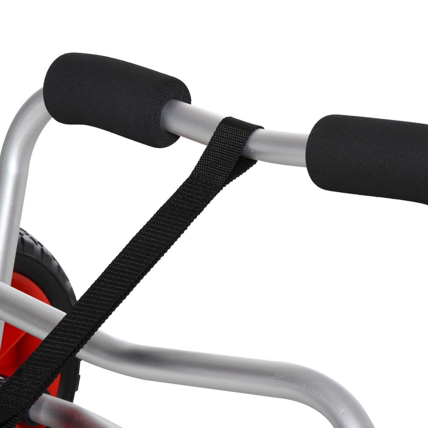 Hopfällbar kanot- och kajakvagn i aluminium med rem, PU-hjul