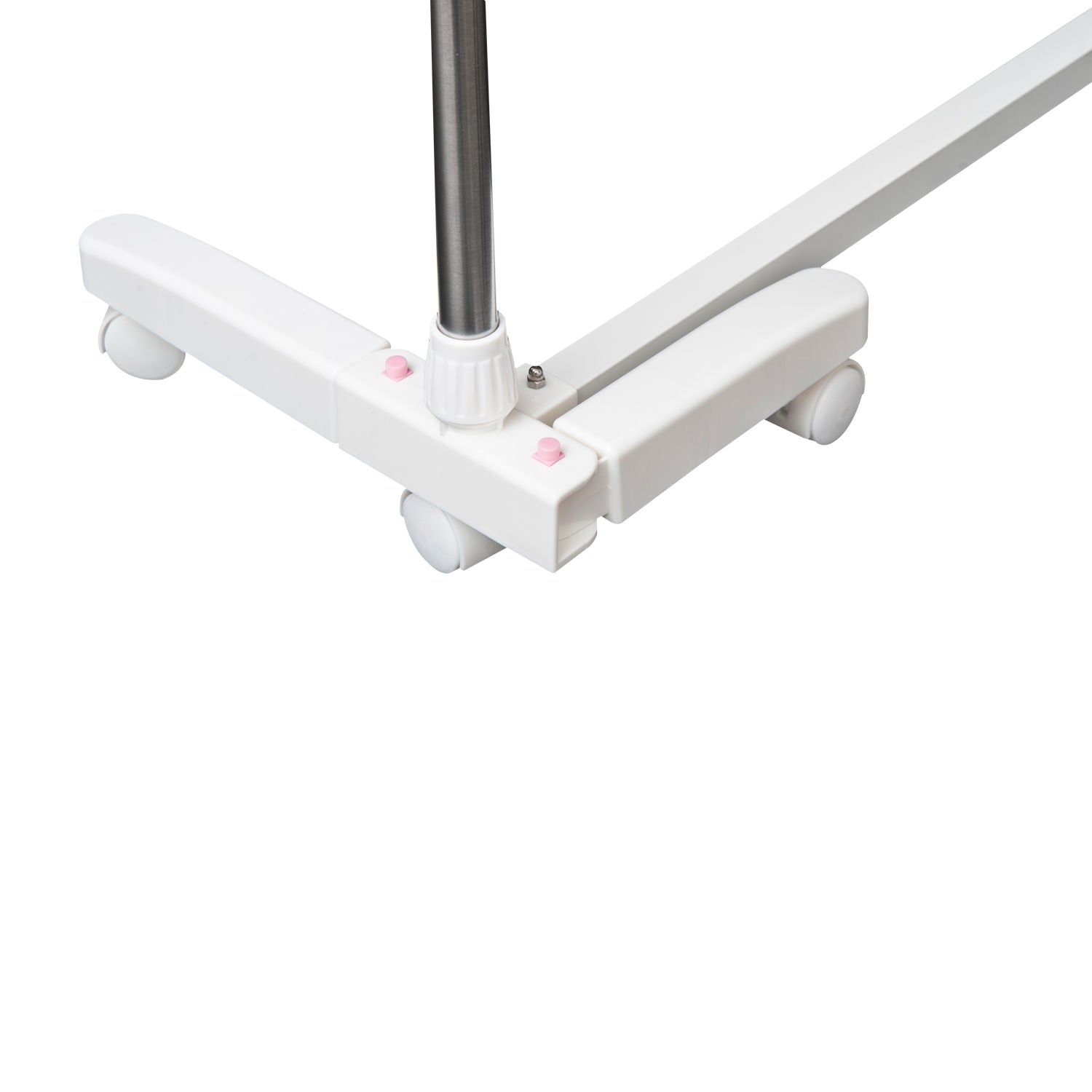 Hopfällbar mobil klädluftare, 3 nivåer, 80-142 cm Justerbar