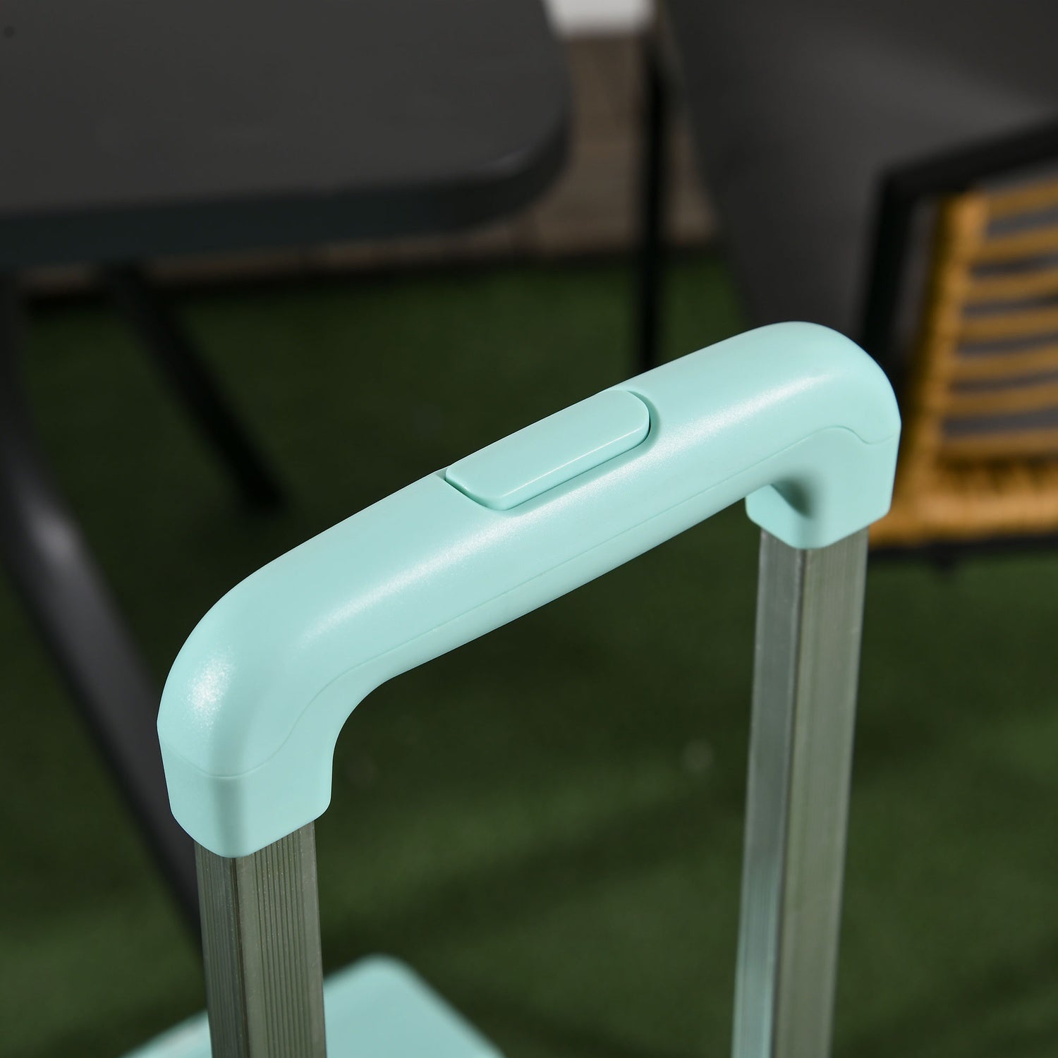 Hopfällbar shoppingvagn – 80 kg kapacitet, teleskophandtag