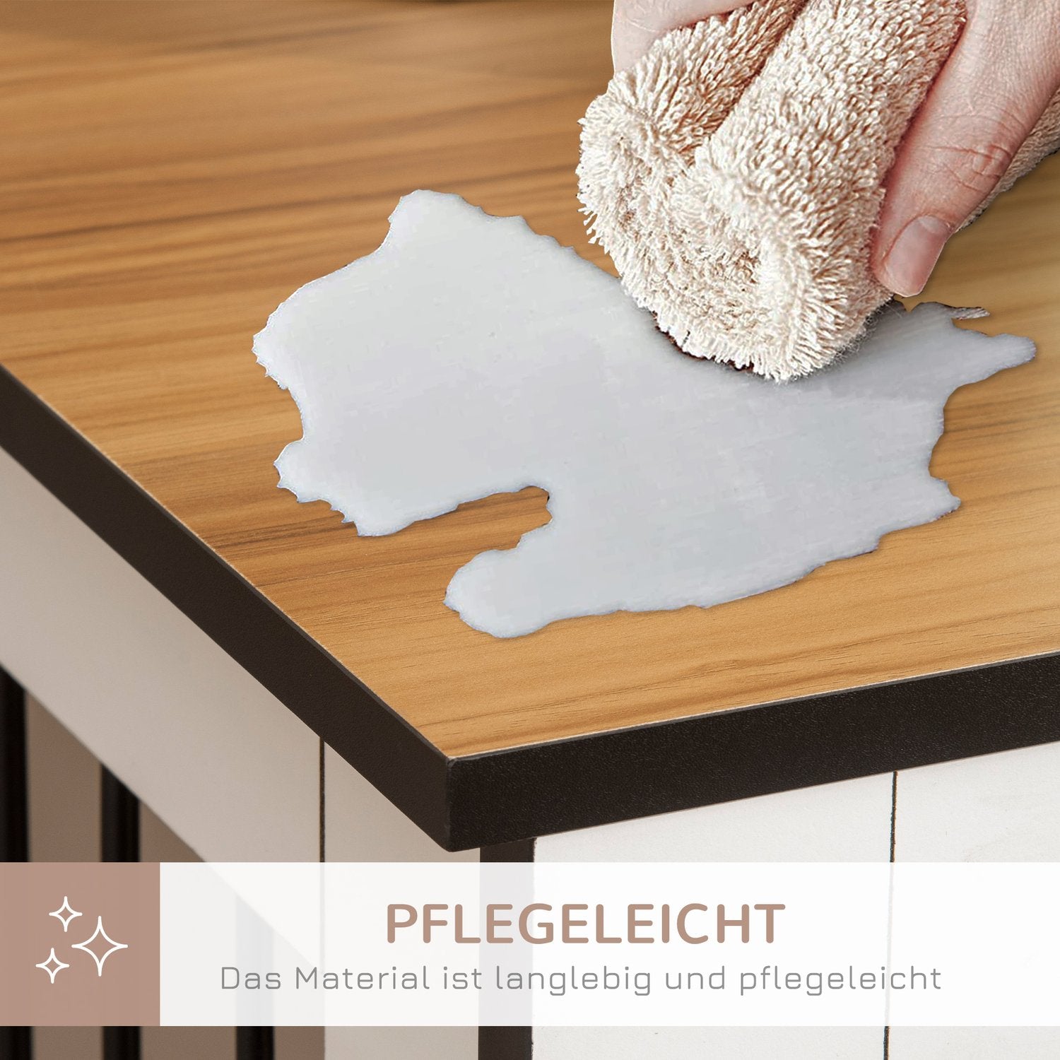 Hundbur inomhus för små/medelstora hundar, spånskiva, mörk valnöt